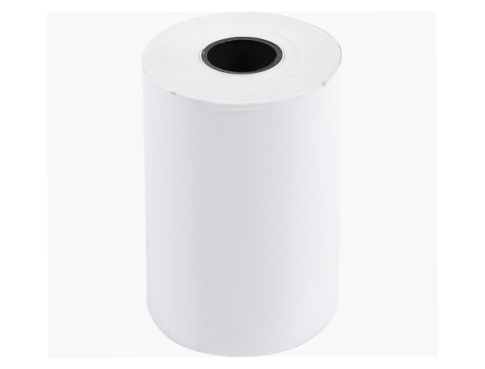 BOBINE THERMIQUE EXACOMPTA TICKETS CARTE BANCAIRE 1 PLI SANS BPA 57X40MM MANDRIN 12MM MÉTRAGE 18M LOT 10 ROULEAUX