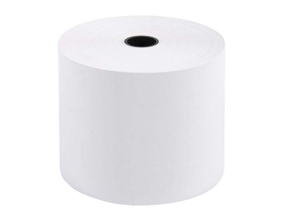 BOBINE THERMIQUE 80X80X12 P/5 BOBINE PAPIER THERMIQUE - EXACOMPTA - 1 PLI 80X80X72 CAISSE - LOT DE 5