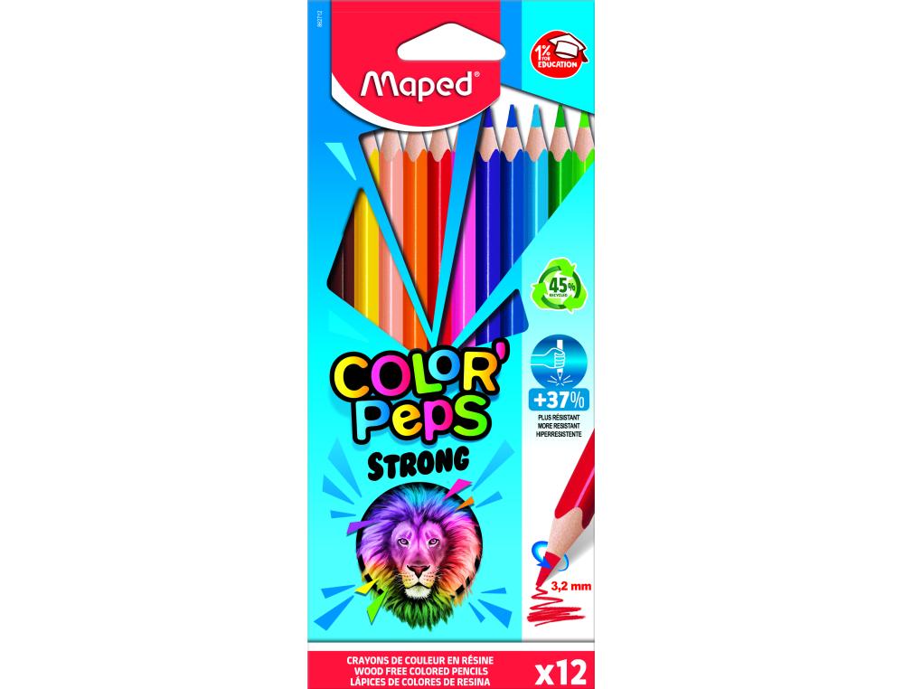 CRAYON PEPS STRONG GREEN P/12 CRAYON PEPS STRONG GREEN P/12