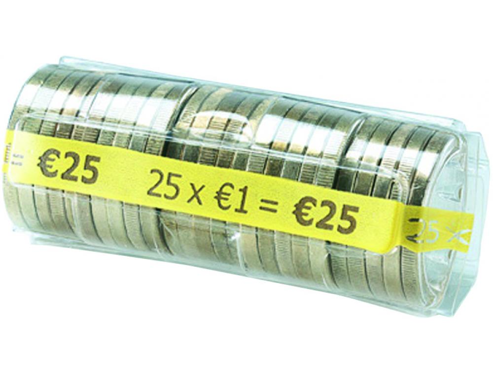 ETUIS MONNAIE 1EURO 25PIECESS/SACHET DE 25 ETUIS A MONNAIE THE CONTAINER POUR PIECES 1 EURO