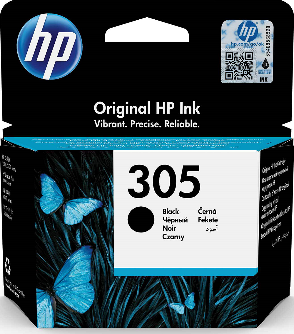 CARTOUCHE JET ENCRE - HP N.305NOIR